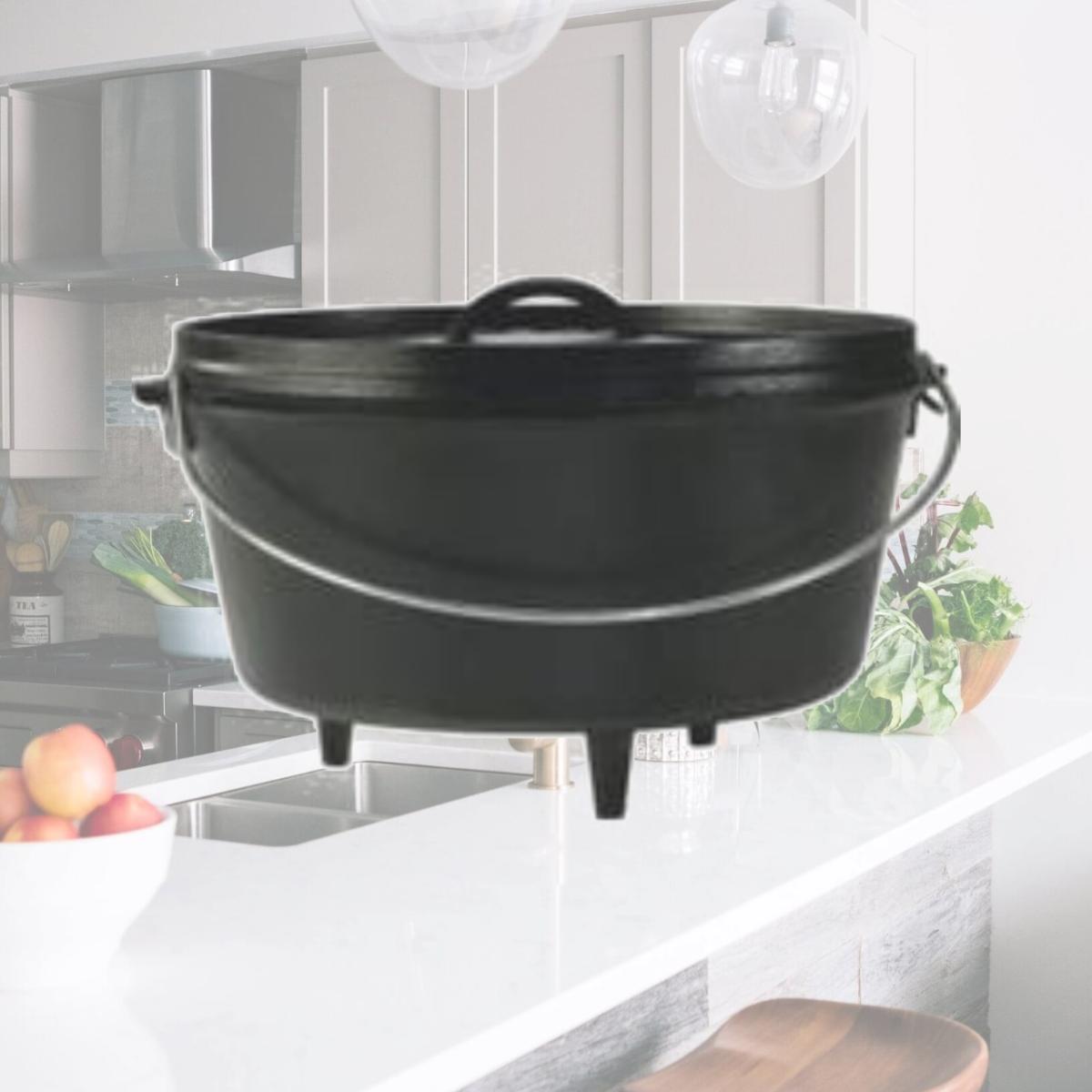 Picture of Lodge Mfg Co Dutch Oven Camp 8Qt 5In Depth L12DCO3