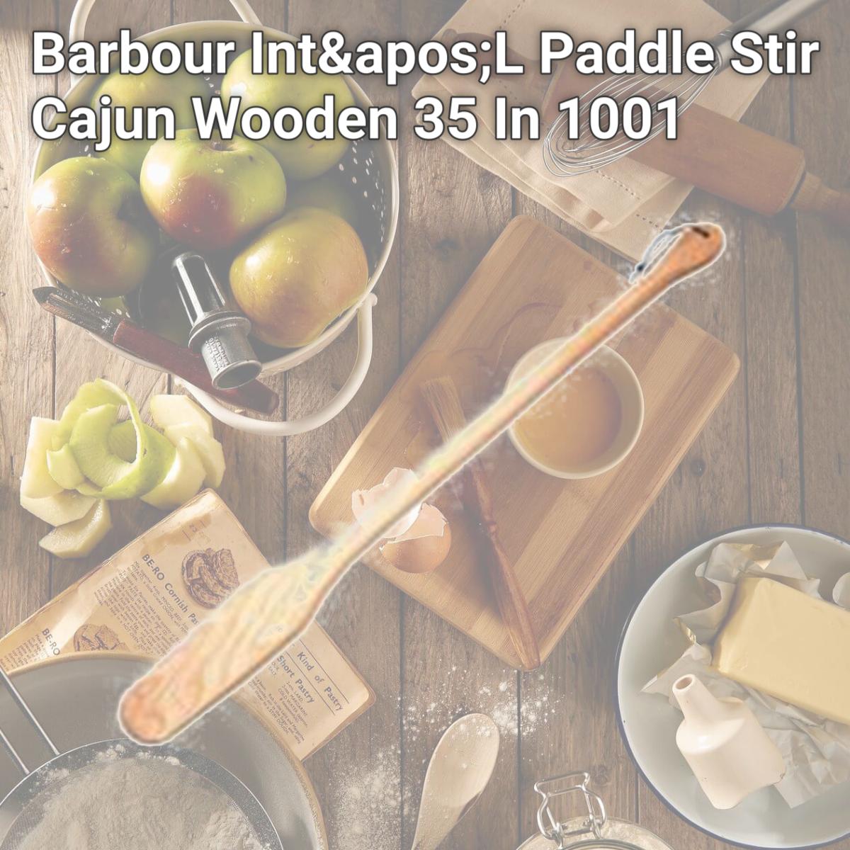 Picture of Barbour Int'L Paddle Stir Cajun Wooden 35 In 1001