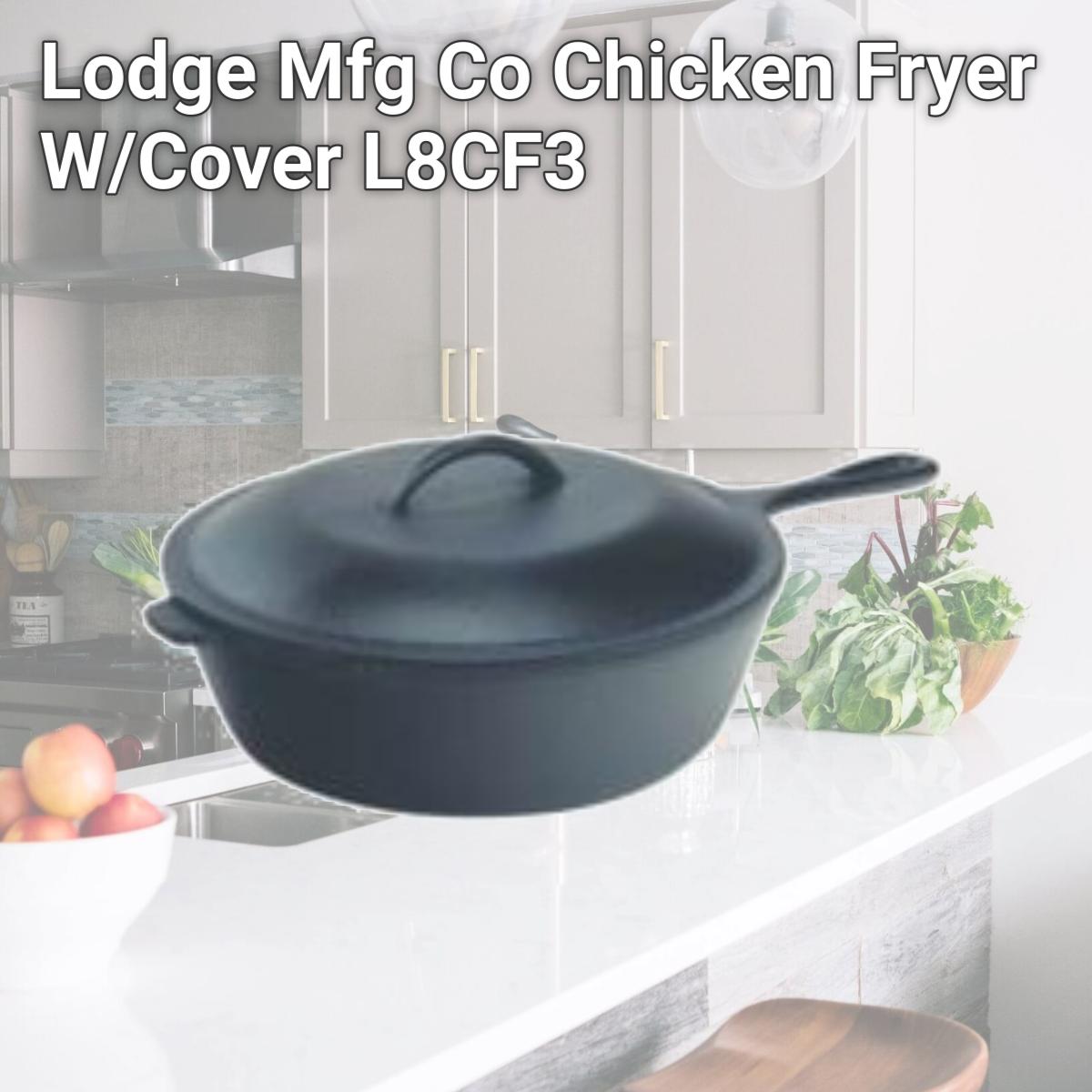 Picture of Lodge Mfg Co Chicken Fryer W/Cover L8CF3