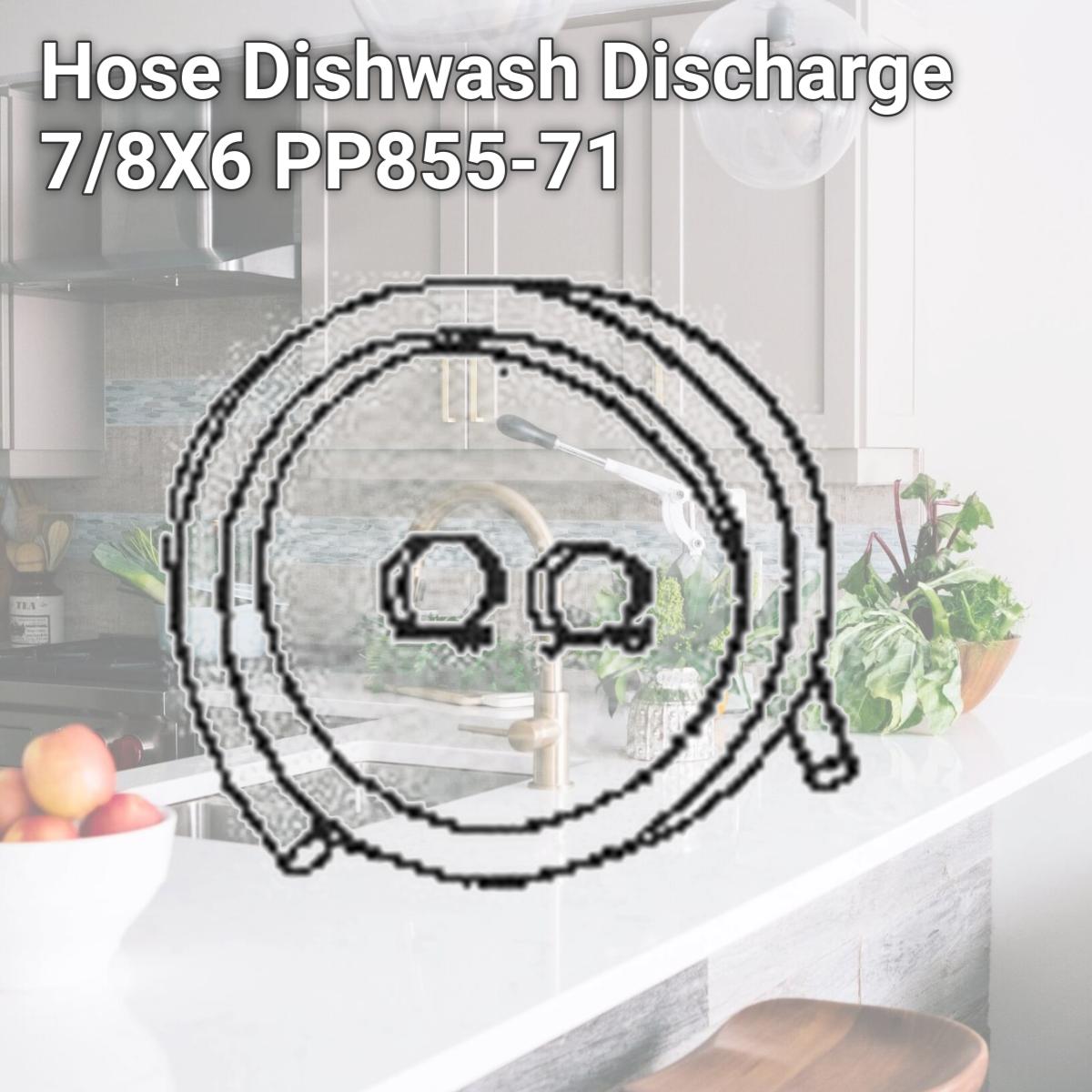 Picture of Plumb Pak Hose Dishwash Discharge 7/8X6 PP855-71