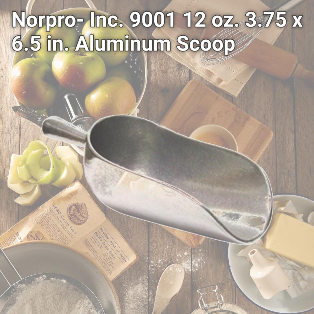 Picture of Norpro- Inc. 9001 12 oz. 3.75 x 6.5 in. Aluminum Scoop