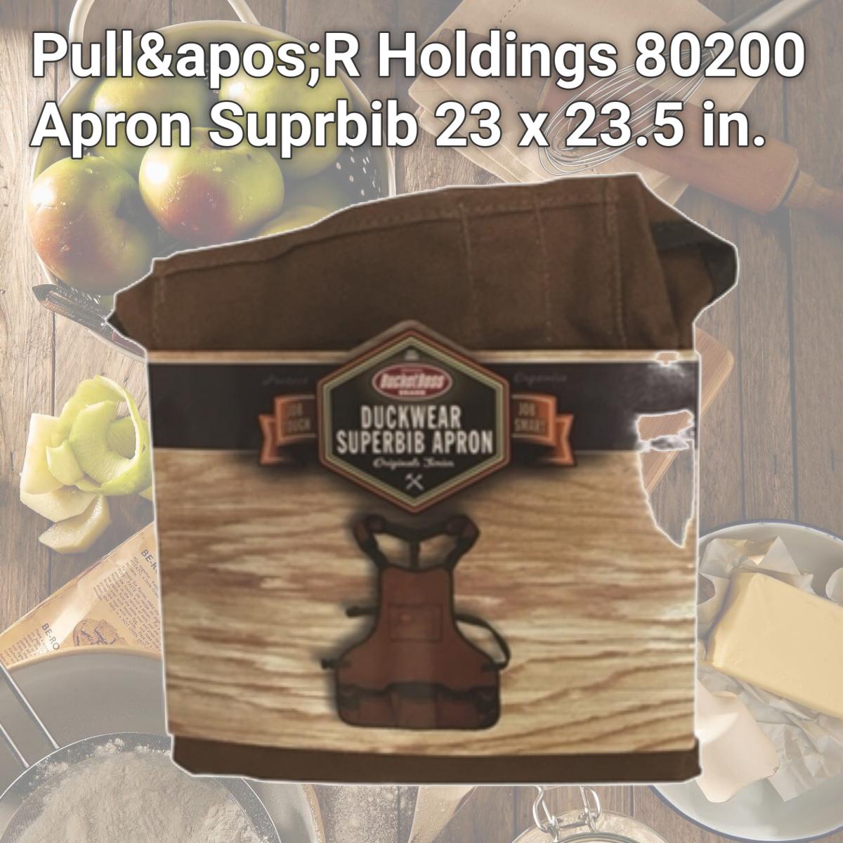 Picture of Pull'R Holdings 80200 Apron Suprbib 23 x 23.5 in.