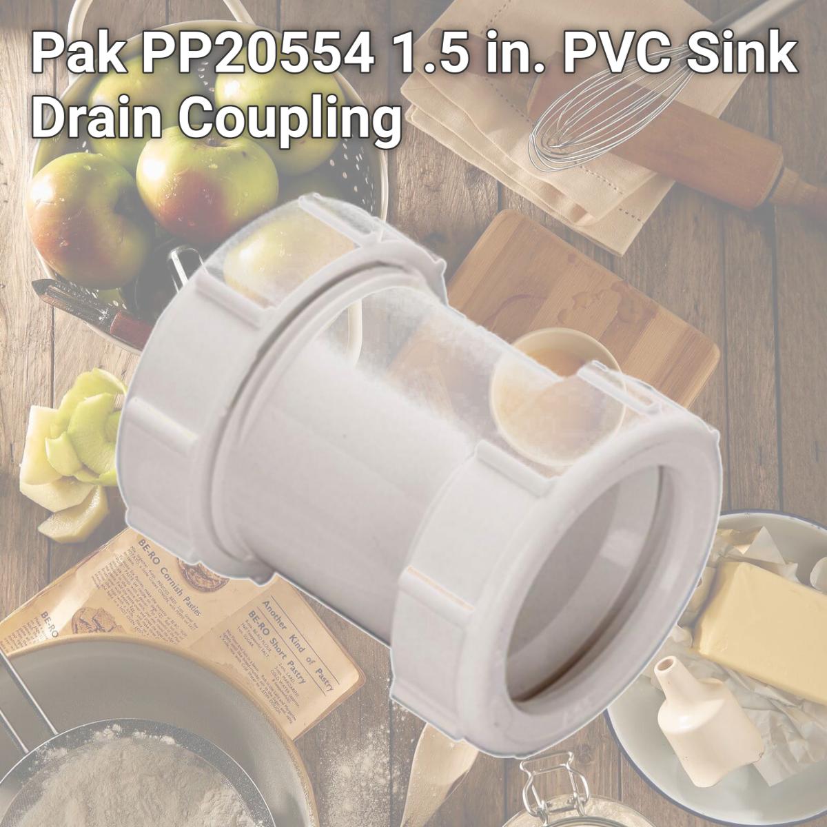 Picture of Plumb Pak PP20554 1.5 in. PVC Sink Drain Coupling