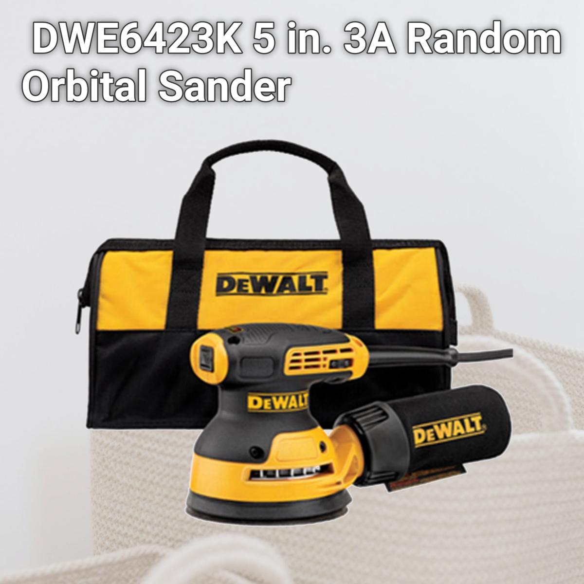 Picture of Dewalt DWE6423K 5 in. 3A Random Orbital Sander