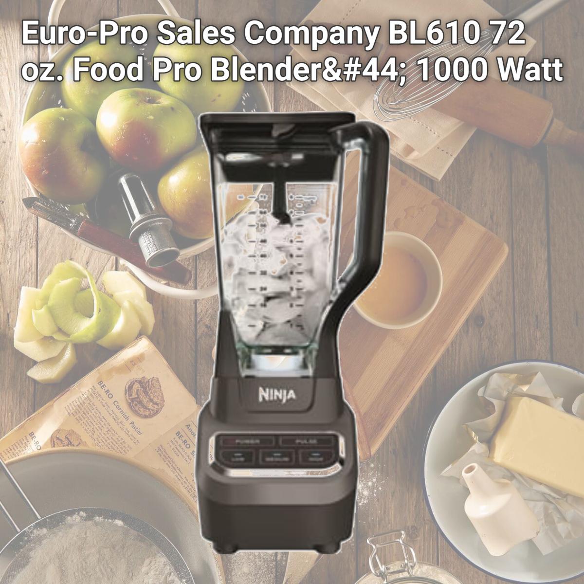 Picture of Euro-Pro Sales Company BL610 72 oz. Food Pro Blender, 1000 Watt