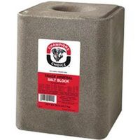 0046722 Champions Choice Trace Mineral Salt, 50 Lbs Block With Label, Solid - Greenish-brown