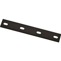 0103713 Brace Black Mending Plate, 10 X 1.5 X 0.125 In. - Steel