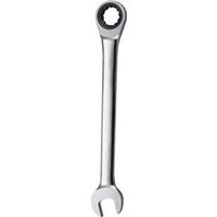 0142299 Ratcheting Combination Wrench, 16 Mm - Chrome Vanadium Steel - Mirror Polish
