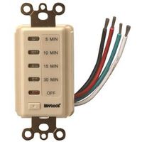 0313700 Woods Countdown In-wall Timer, 120v - 15a