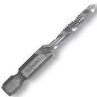 0319442 Greenlee Right Hand Drill-tap & Countersink Bit With Web Thinning, No 12-24 Nc, 0.25 In.