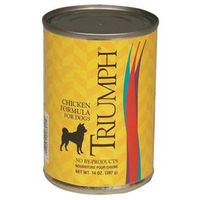 S 0280826 Triumph Dog Food, Canned, Chicken - 14 Oz