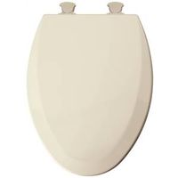 0384370 Toilet Seat, For Use With Elongated Bowls 18.50 In. L, Molded Wood - Biscuit