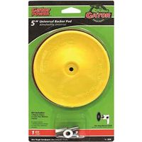 0272138  Stick-On Universal Backing Pad, 5 in. dia. - 3000 RPM, 0.25 in. Arbor