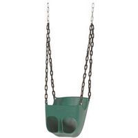0294009 Commercial Grade Toddler Swing, 1 High Back Seat, 155 Lbs 9 - 36 Month - Green