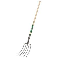 Landscapers Select 0024257 Manure Forks, Forged - 5 Tine, 54 In. Handle