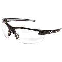 Blade Non-polarized Safety Glasses, Clear Anti-fog Anti-scratch Lens - Black Frame