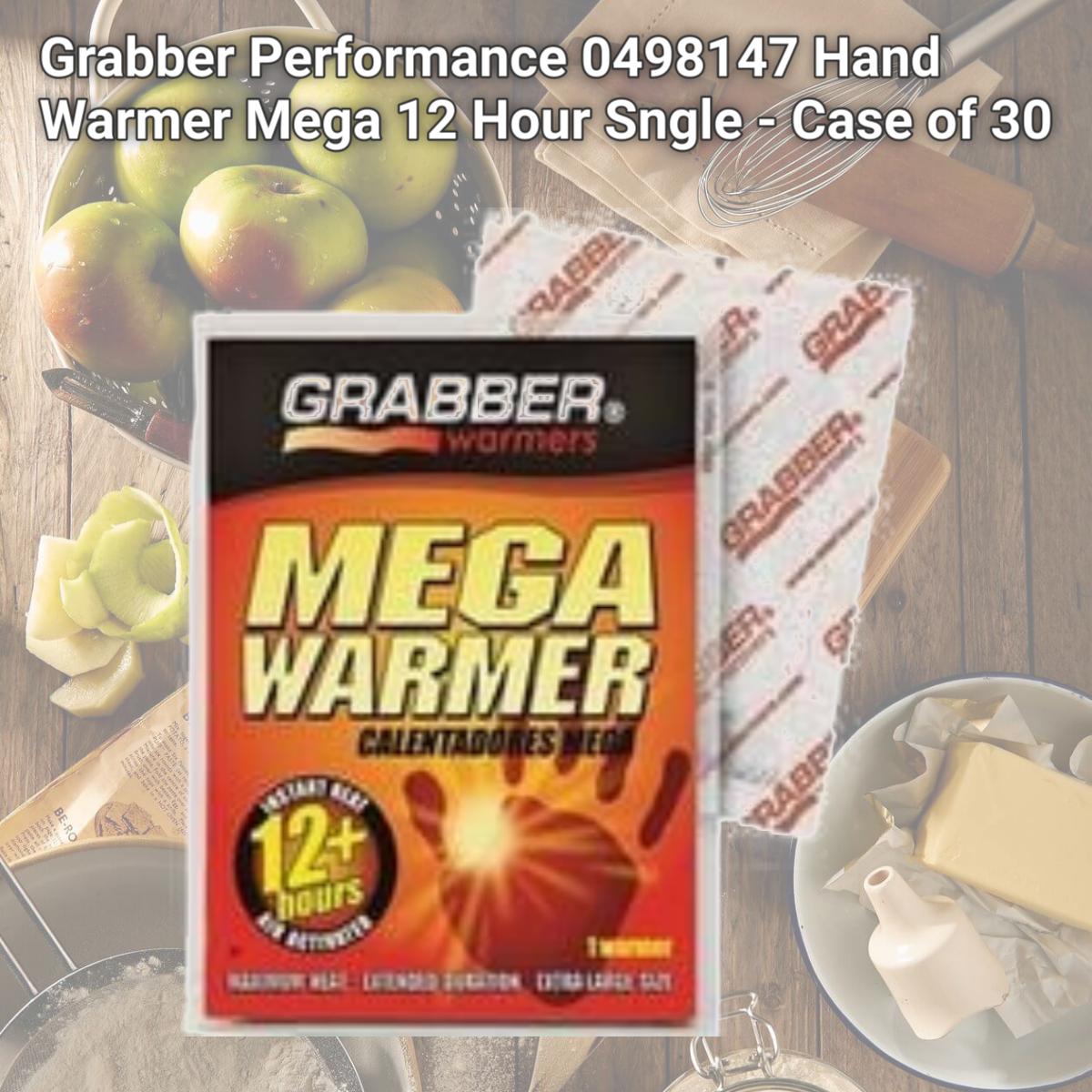 Picture of Grabber Performance 0498147 Hand Warmer Mega 12 Hour Sngle - Case of 30