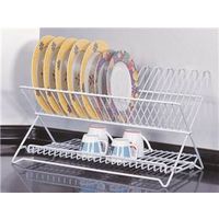 0623801 Foldable Dish Rack, 17.75 X 13 X 10.50 In. - Steel - White