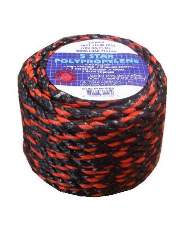 850958 0.37 X 100 In. Polypro Truck Rope