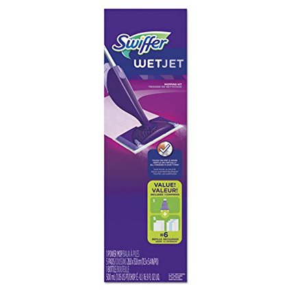 922724 Swiffer Wet Jet Starter Kit - Silver & Purple