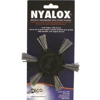 906727 4 In. Crs Nyalox Flap Brush - Grey
