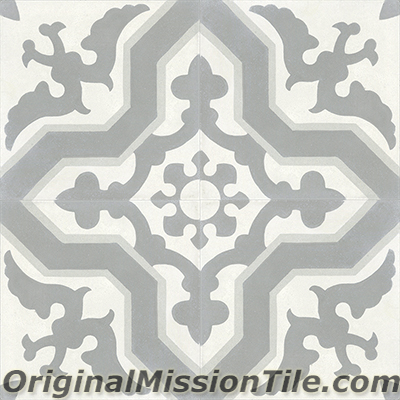 F883219-05 Pescadero 05b Cement Tiles, Multi Color - Box Of 12