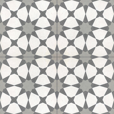 F883373-01 Agadir 01 Cement Tiles, Multi Color - Box Of 12