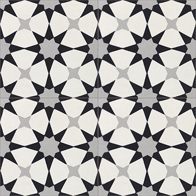 F883373-08 Agadir Oxford 08 Cement Tiles, Multi Color- Box Of 12