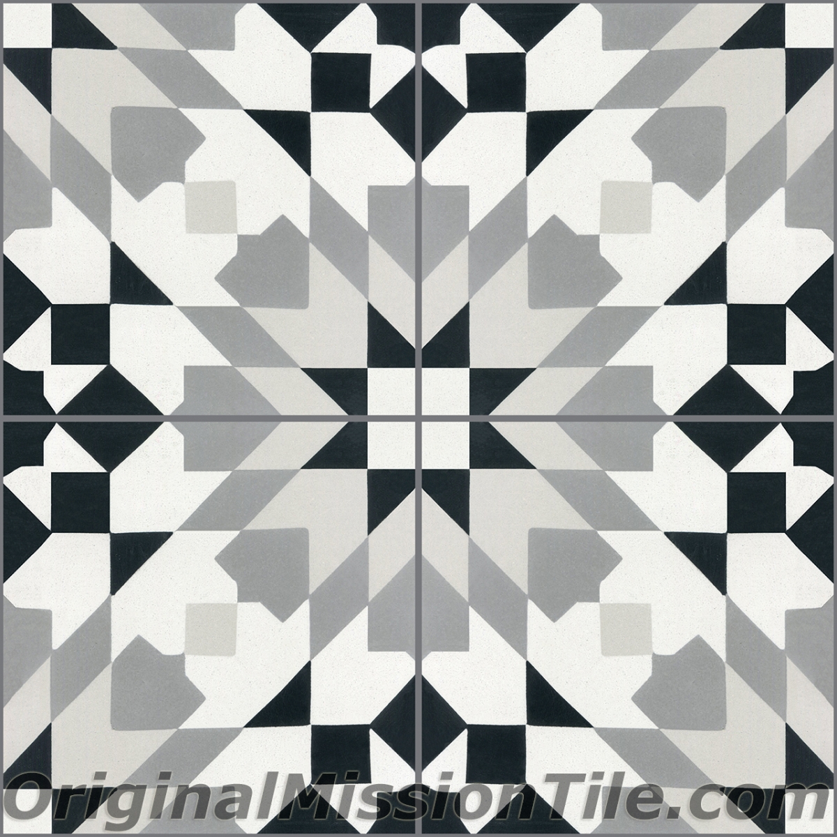 F884109-01 Casa Blanca 01 Cement Tiles, Multi Color - Box Of 12