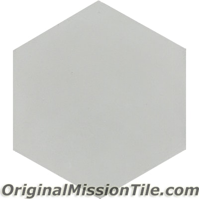 Hex-900 8x9 8 X 9 In. Hexagonal Cement Tile, Gris - Box Of 12