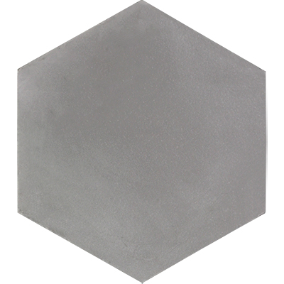 Hex-918 8x9 8 X 9 In. Hexagonal Cement Tile, Oxford Gray - Box Of 12