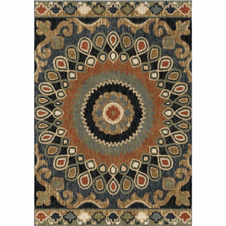 4412 5x8 5 Ft. 3 In. X 7 Ft. 6 In. Indo China Next Generation Rectangle Rugs - Multi Color