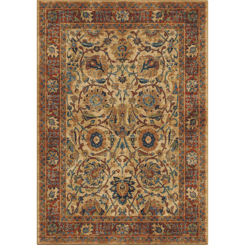 5 Ft. 3 In. X 7 Ft. 6 In. Traditional Persian Varse Multi Area Rug