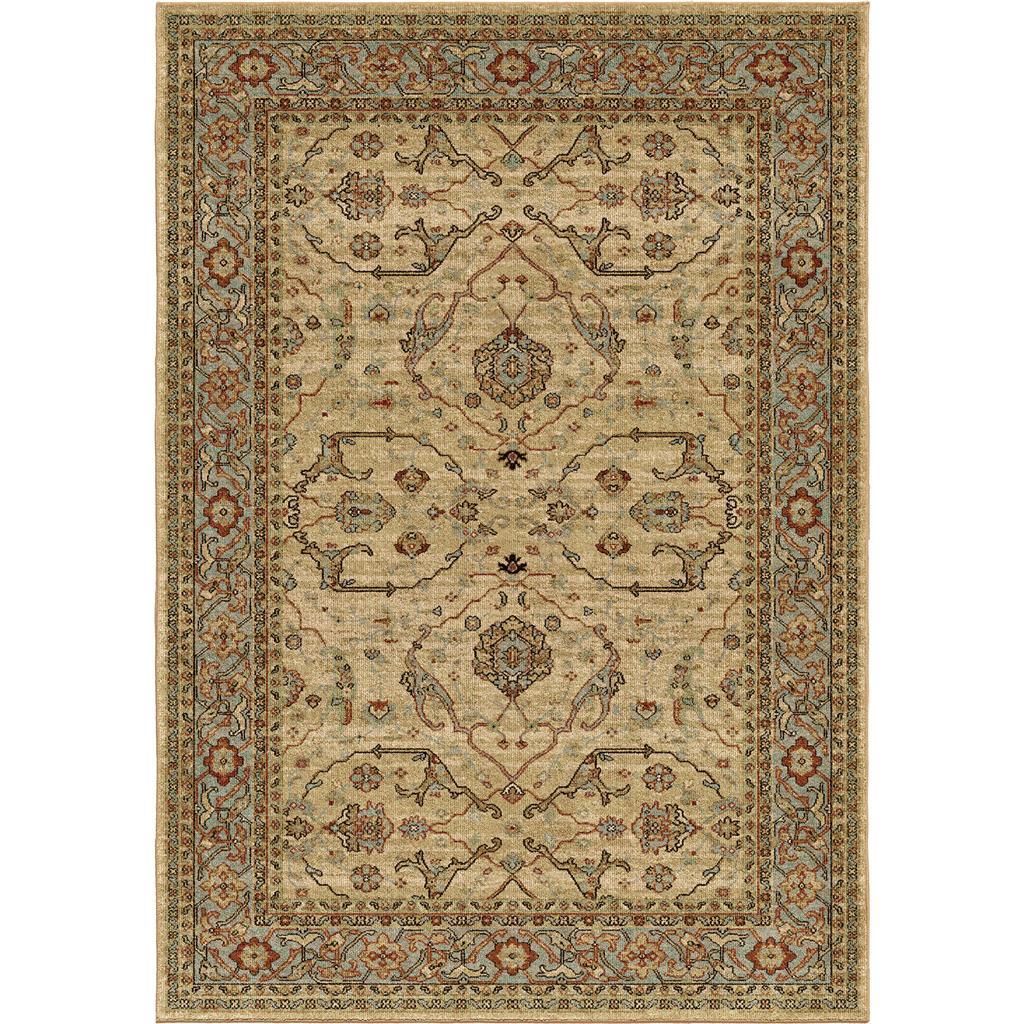 Palmetto Living By Orian Ara-ansl-83md-160x230 5 Ft. 1 In. X 7 Ft. 6 In. Aria Ansley Mandalay Area Rug
