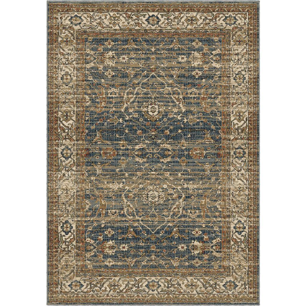Palmetto Living By Orian Ara-ansl-82lt-160x230 5 Ft. 1 In. X 7 Ft. 6 In. Aria Ansley Light Blue Area Rug