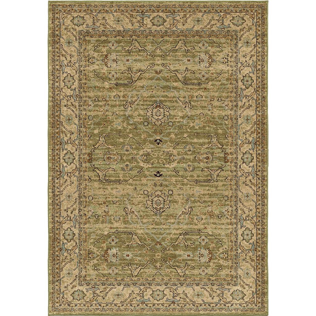 Palmetto Living By Orian Ara-ansl-83gn-068x245 2 Ft. 2 In. X 8 Ft. Aria Ansley Green Runner Rug