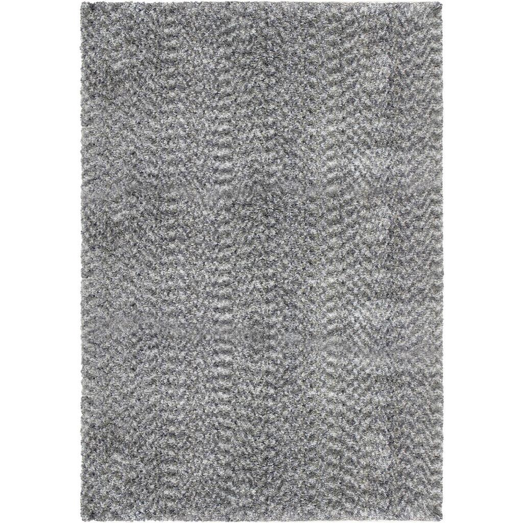 Palmetto Living By Orian Ct2-ctso-05ge-068x245r 2 Ft. 3 In. X 8 Ft. Cotton Tail Solid Grey Runner Rug
