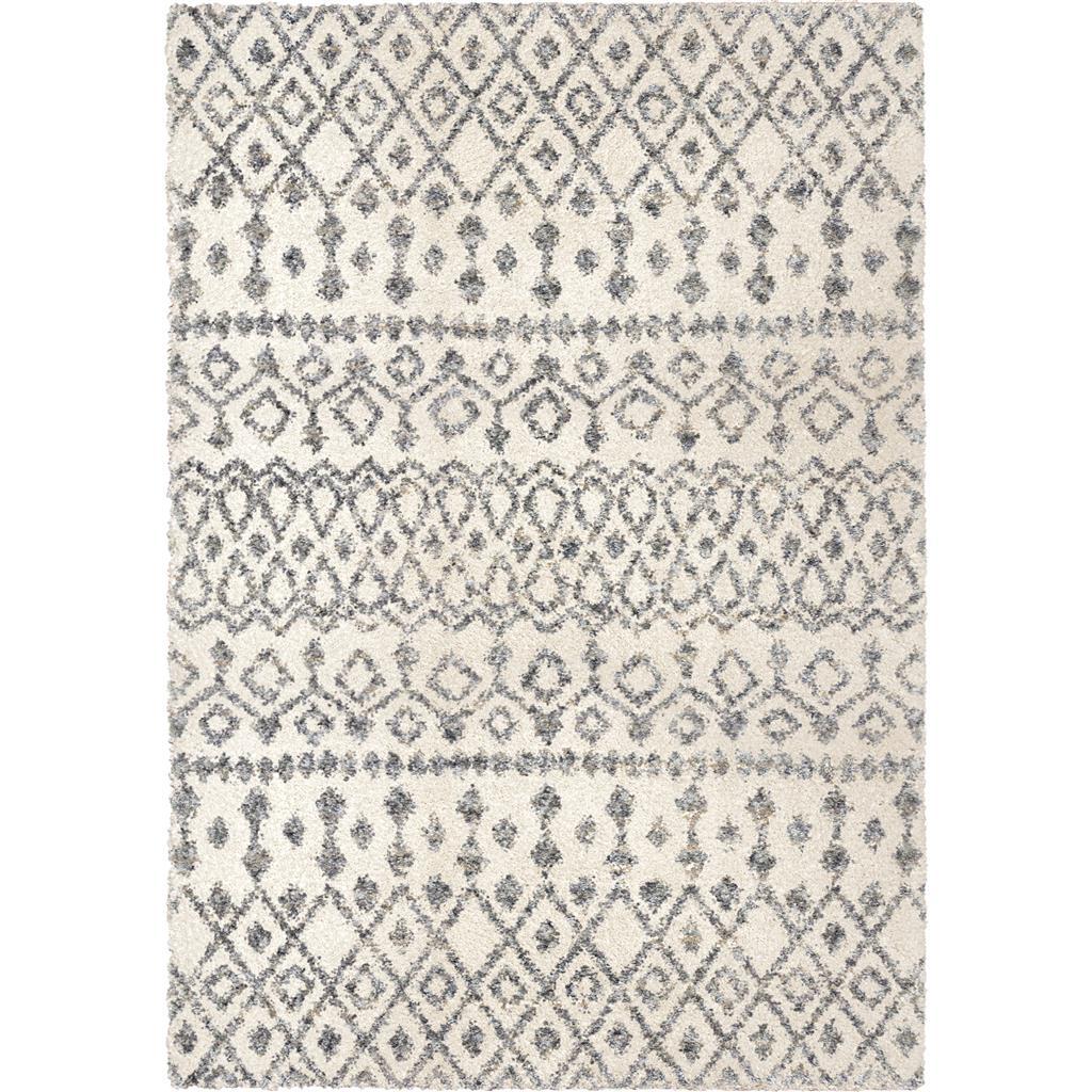 Palmetto Living By Orian Ct2-nard-05sf-160x230r 5 Ft. 3 In. X 7 Ft. 6 In. Cotton Tail Nardik Soft White Area Rug