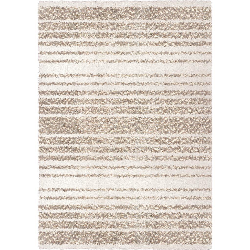Palmetto Living By Orian Ct2-omst-05tp-068x245r 2 Ft. 3 In. X 8 Ft. Cotton Tail Ombre Stripe Taupe Runner Rug