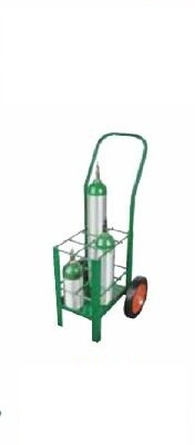 021-6061 Cylinder Cart 6 D-e Oxygen Cylinder Cart