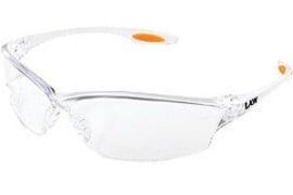 Anti-fog Anti-scratch Lens & Tpr Nose Pad And Orange Temple Sleeve