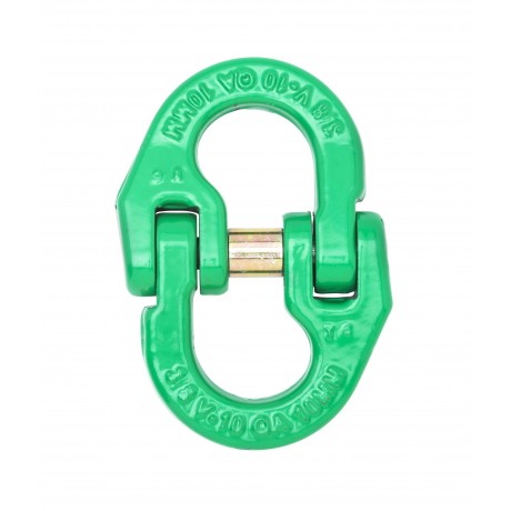 Apex 193-5779235 0.375 In. Quik Alloy Coupling Link Grade 100, Painted Green