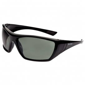 286-40149 Hustler Smoke Pc Asaf Safety Glasses, Shiny Black
