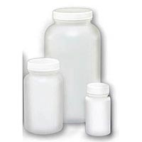 302-36016 16 Oz Wide Mouth Plastic Round Bottle With Cap