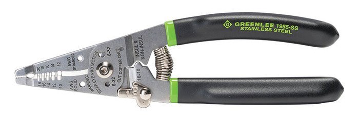 332-1955-ss 10 - 18 Awg Ss Wire Stripper Pro