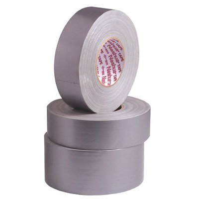 573-1086174 2 In. X 60 Yd. Gray Duct Tape 396-2, Silver