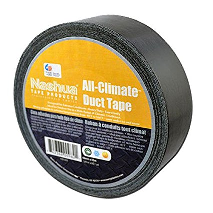 573-1086201 2 In. X 60 Yd. Black Duct Tape Utility Gra 398-2