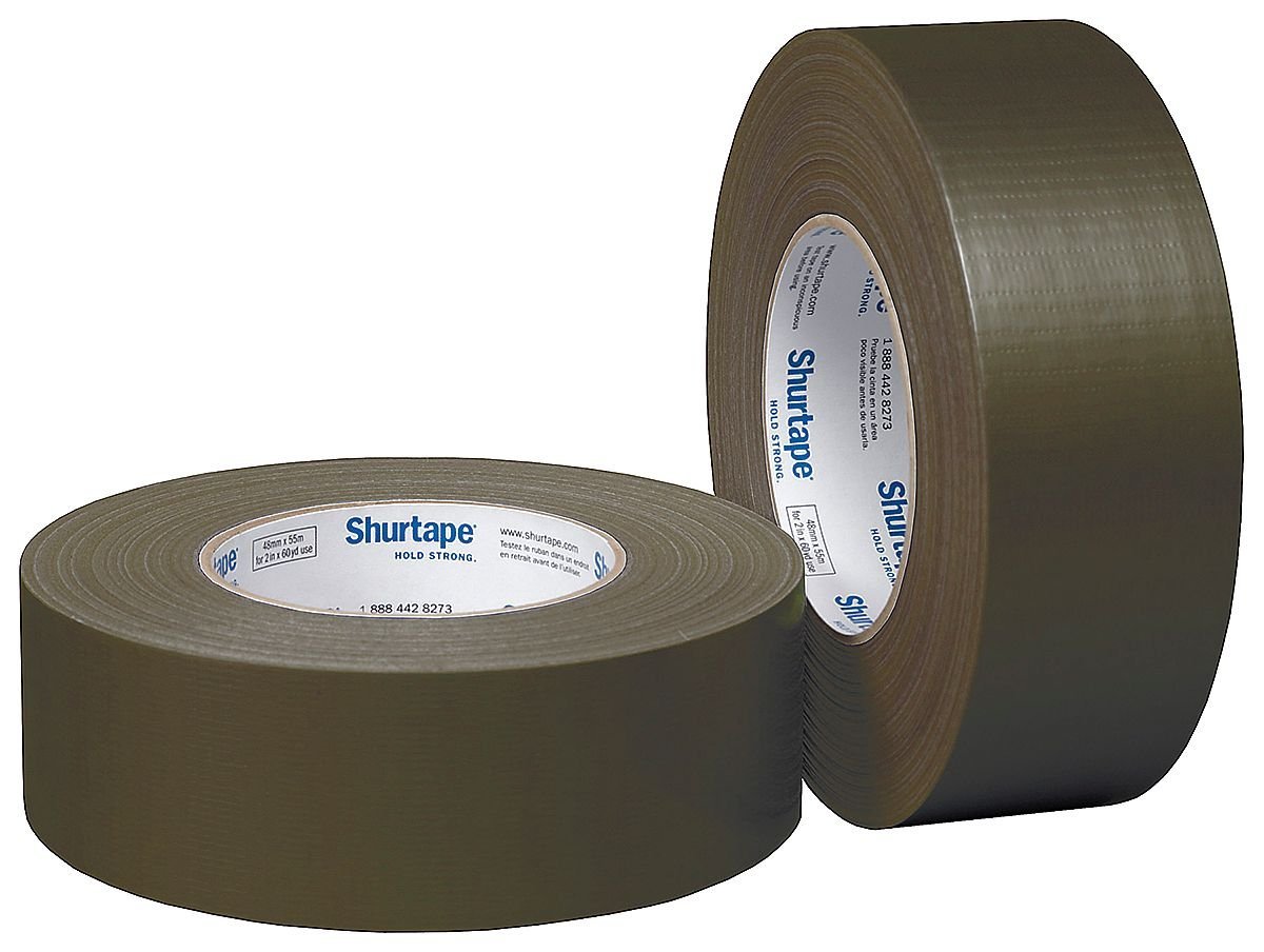 573-1086160 2 In. X 60 Yd. Black Duct Tape