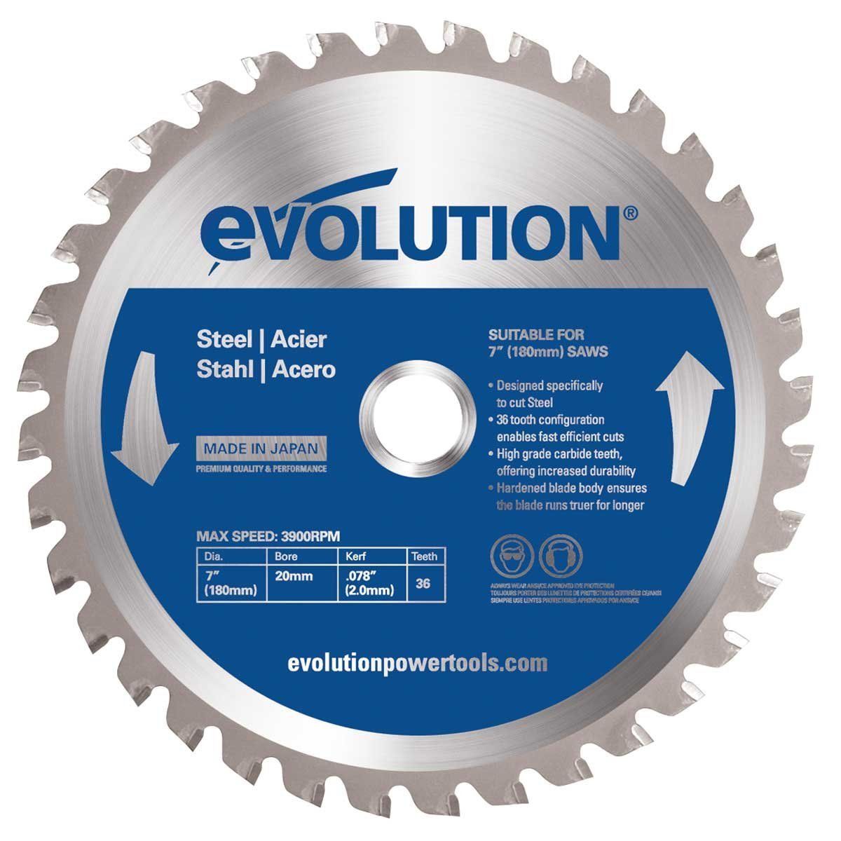 510-185blade-st 7.25 In. Blade For Steel