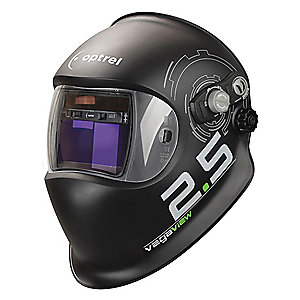 808-1006.600 Vegaview 2.5 Autodarkening Welding Helmet, Black